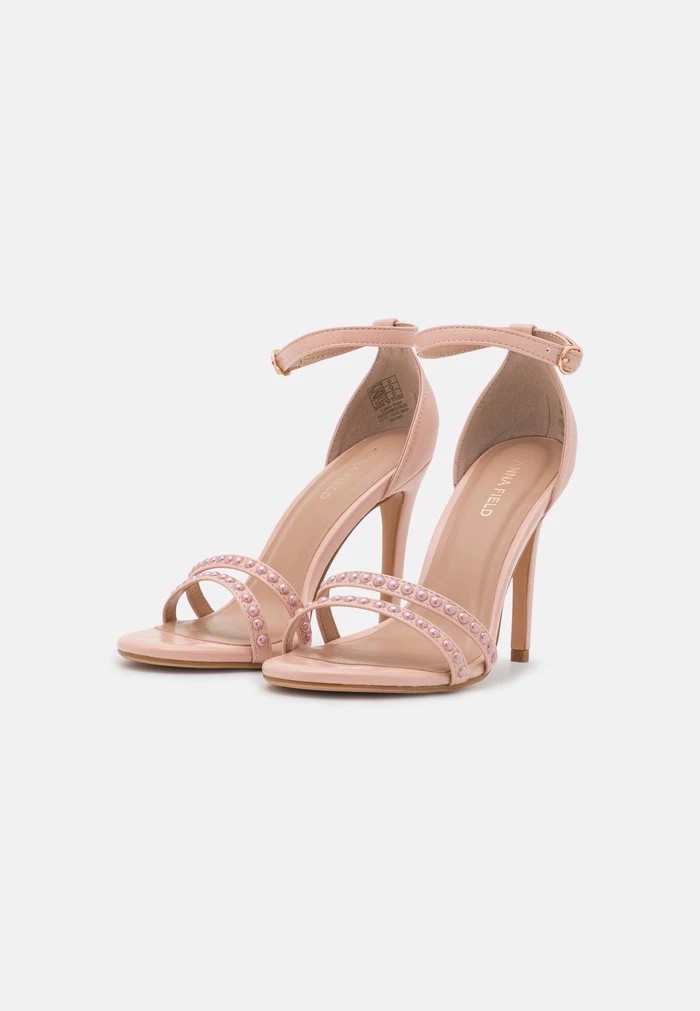 Sandale ANNA FIELD Anna Field High Heeled Sandals Rose Femme | YRX-6463869